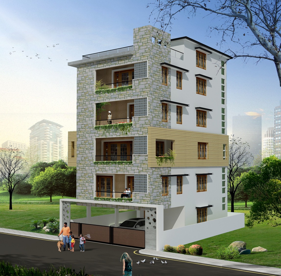 Vijay's Villa — 40 × 60
